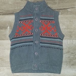 Tea Collection Cable Knit Vest